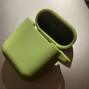 Olive green AirPod case